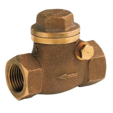 Imagem de Válvula De Retenção Horizontal Docol 1'' DN25 Com Portinhola, Bege