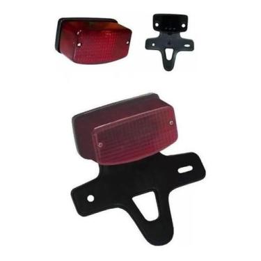Imagem de Suporte De Placa + Lanterna Honda Xl 125 / Xl 250 / Xlx 250 - Valplas/