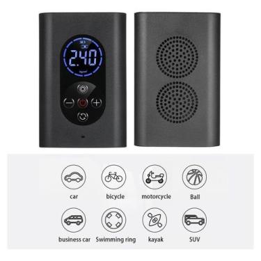 Imagem de Mini Compressor De Ar Pneus De Carro De Bicicleta De 150 Psi Veiculo -