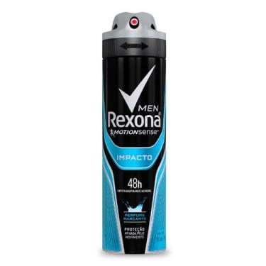 Imagem de Desodorante Aerossol Rexona Masculino Impacto 150Ml, 1