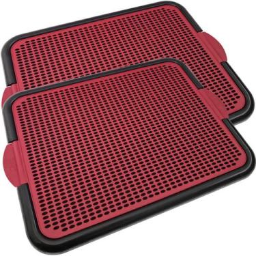 Imagem de Kit 2 Sanitário Canino Higiênico Toalete Pipi Dog Xixi Educador Tapete