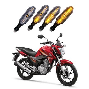 Imagem de Kit 4 Setas Sequenciais Pisca de Led Modelo P26S CG 160 TITAN SE 2016 