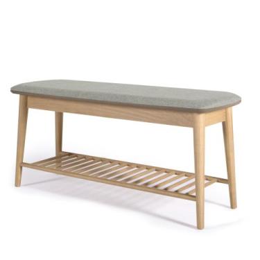 Imagem de Banco Sapateira com Prateleira Ripada Liva 1,00 Tauari - Casavee, Verd