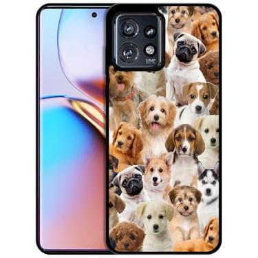 Imagem de SM CASES Capa para Moto Edge Plus 2023, Edge 40 Pro - Capa protetora à prova de choque de borracha TPU com design impresso em 2D para Moto Edge Plus 2023.