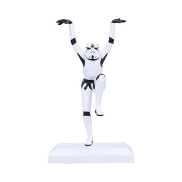 Imagem de Nemesis Now Stormtrooper Crane Kick, oficialmente licenciado, branco, 20,5 cm