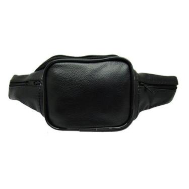 Imagem de Pochete de Couro com 5 Compartimentos Legitimo Motoqueiro  - FN Couros