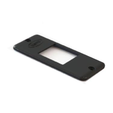 Imagem de Tampa Condulete 2 Teclas PVC 1" Preto MASSTER - Masster Plast.