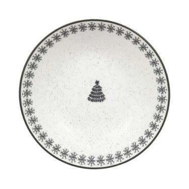 Imagem de Jogo de 6 Pratos Fundos 20,5 cm Oxford Vilarejo de Natal