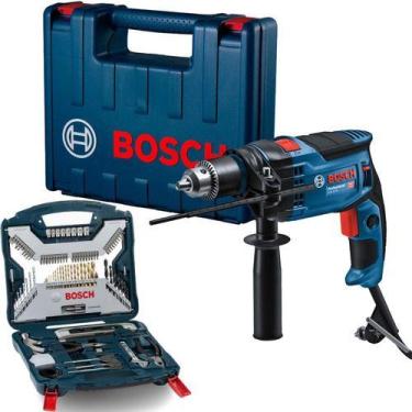 Imagem de Furadeira Impacto Bosch Gsb 16 Re 850w Kit 103 X Line 220v, 220V