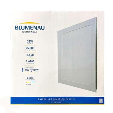 Imagem de Painel Plafon Led Embutir 40X40cm 32W 4100K Bivolt - Blumenau - 834941