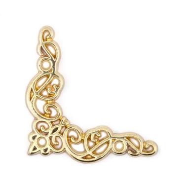 Imagem de Cantoneira Celta Pequena 4 Peças Acabamento Decoração Caixas Bandejas 