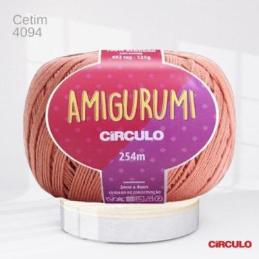 Imagem de Fio Amigurumi Circulo 254m Cor Cetim 4094 - Círculo