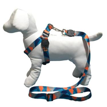 Imagem de Coleira peitoral para cachorro com guia modelo americano - Facepet, TR