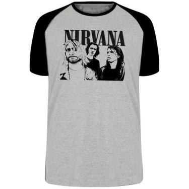 Imagem de Camiseta Nirvana Blusa Plus Size extra grande adulto ou infantil - Emp