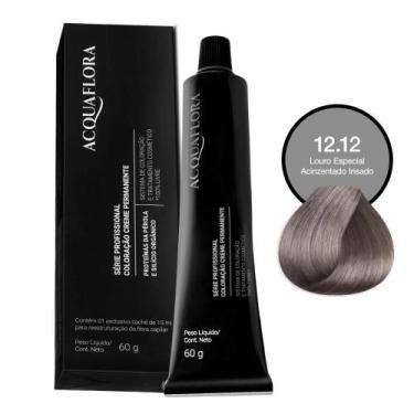 Imagem de Coloração Acquaflora 12.12 Louro Especial Acinzentado Irisado 60g