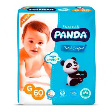 Imagem de Fralda Infantil Panda Hiper Tamanho G 60 Unidades