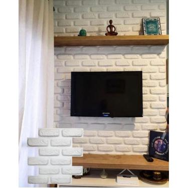 Imagem de 16 Painel Flexível 3d Revestimento De Parede Tijolinho Retro - LU JPDE