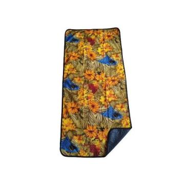 Imagem de Esteira de Praia Dupla Face Térmica Impermeável 150x70cm Moda Praia 20