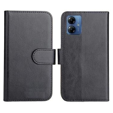 Imagem de Capa Carteira Case Carteira Flip Magnético Motorola Moto G54 - KRAMAC