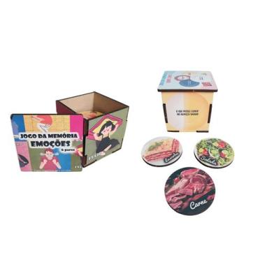 Imagem de Coleção Mini Jogos para Autistas - Combo Memória com 2 jogos - Reidope
