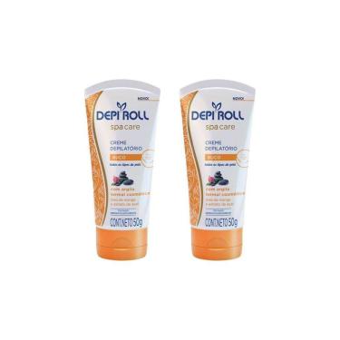 Imagem de Depilatorio Depiroll Creme Buço Spa Care 50G - Kit Com 2Un