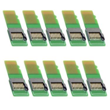 Imagem de CY Kit de cartão de memória micro SD TF 10 pçs/lote macho para fêmea extensor adaptador de extensão PCBA leitor para telefone de carro (TF*10 peças)