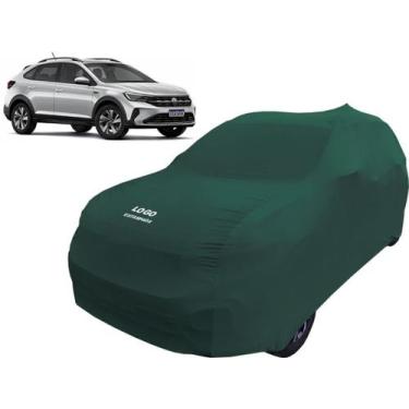 Imagem de Capa Automotiva Para Volkswagen Nivus Tecido Helanca Lycra - Mz, Verde