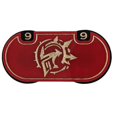 Imagem de TNT Laser Works Table Top Game Point Tracking Dial | Use to Track Any Points, Wounds, or Score | 00-99 Number Range | 3.5" size | Spiky Helm