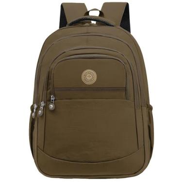 Imagem de Mochila Feminina Bolsa Grande Escolar Viagem Academia Faculdade Trabal