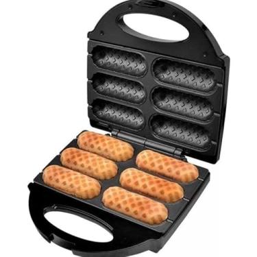 Imagem de Grill Crepeira E Hot Dog Corn Dog Elétrica Antiaderente 110V(110v)