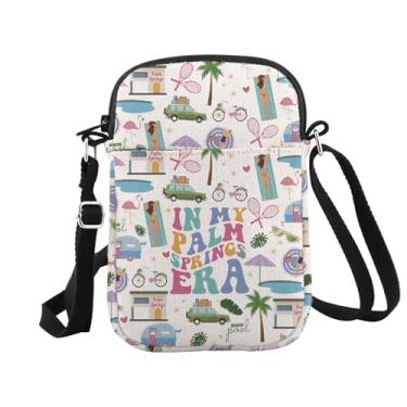 Imagem de WCGXKO Palm Springs Gift Palm Springs California Gift In My Palm Springs Era Bolsa tiracolo Palm Springs Tropical Gift, Palm Springs Era Cr