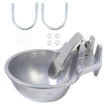 Imagem de Antecer de Aço Inoxidável Tigela Automática de água, Cães de Gado Porcos Dispensador de água de Ovelha para Cavalos Controlados Com Ovelha de Cabras Bebendo Tigela Conveniente a