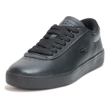 Imagem de Lacoste Tênis feminino Baseshot Evo, Preto/preto, 38