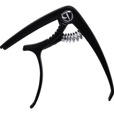 Imagem de Capotraste para violao em aluminio - preto - cpt20 - TONANTE