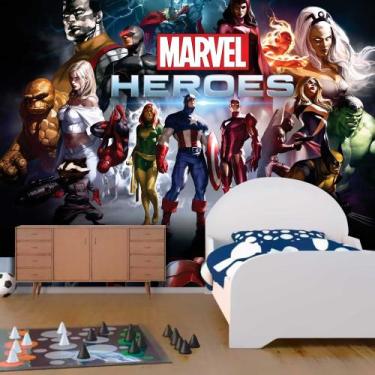 Imagem de Papel De Parede Adesivo, Infantil Vingadores Marvel Heroes - Final Dec