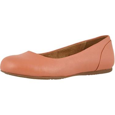 Imagem de SoftWalk Sapatilha feminina Sonoma Ballet, Coral, 8 Narrow