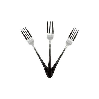 Imagem de Jogo 6 Peças Garfos De Jantar Mesa Restaurante Cabo Aço Inox - Wellmix