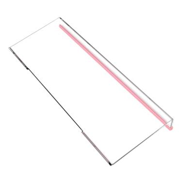 Imagem de WINFFOR Suporte confortável para teclado de computador - Suporte ergonômico para teclado inclinado em acrílico para digitação e trabalho em casa - Serve para todos os tamanhos de teclado - 43 cm de