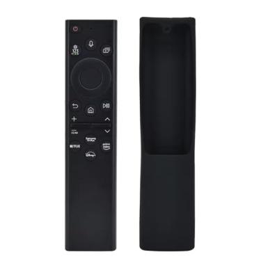 Imagem de XINFUTE Novo BN59-01385A adequado para controle remoto Samsung Voice Bluetooth TV QN50Q80BAFXZX com capa