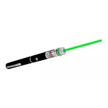 Imagem de Caneta laser pointer verde lanterna 1000mw até 7km - MB, Preto
