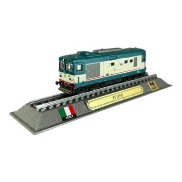 Imagem de Miniatura Locomotiva FS D345 1:160 N Del Prado - Delprado