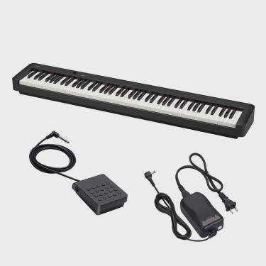 Imagem de Piano Digital Casio Cdp S100 Bk 88 Teclas Com Fonte E Pedal