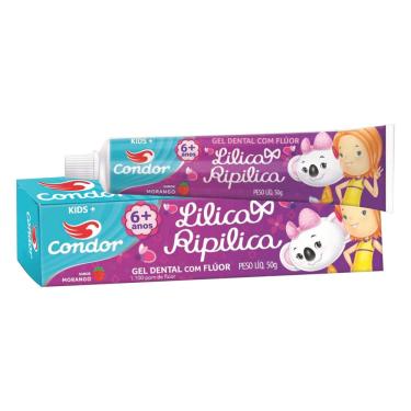 Imagem de Creme Dental Condor Bambinos Lilica Rip 50G