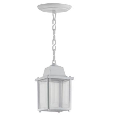 Imagem de Luminária Pendente 37cm Vintage Lâmpada E27 Branco Casa Jard