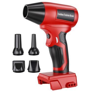 Imagem de Taingwei Soprador de folhas sem fio para bateria Milwaukee M18 18V – motor de alta velocidade de 425 MPH, sem escova, 130.000 RPM, design leve para folhas, poeira, neve, cuidados com o gramado,