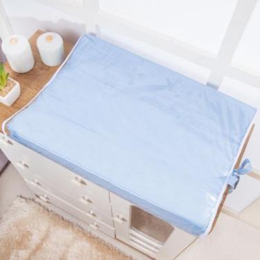 Imagem de Trocador Anatômico Plastificado Basic Menino e Menina para Bebê - Migu