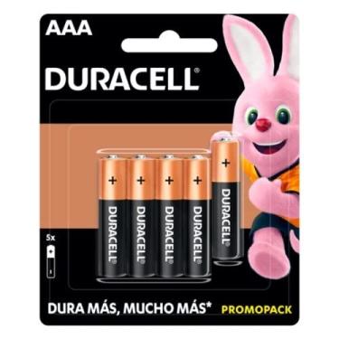 Imagem de Pilha alcalina palito Aaa com 4 unidades Duracell