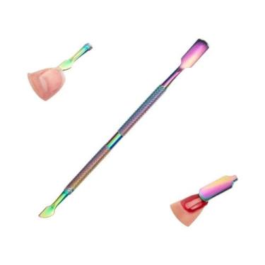 Imagem de Tesoura De Manicure Para Unhas Em Aço Inoxidável, Cortador De Cutícula