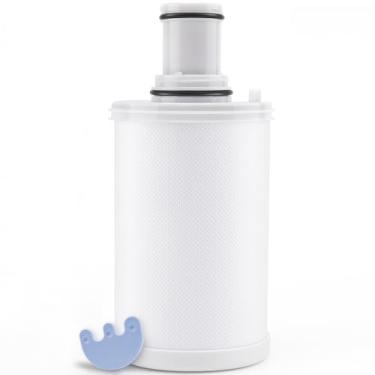 Imagem de Filtro de água 100186 compatível com o sistema de filtragem de água Amway eSpring com carvão ativado CTC, absorve efetivamente elementos nocivos, retém minerais benéficos. Dura 1 ano ou filtra 1320