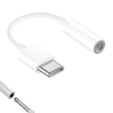 Imagem de Adaptador USB-C Para P2 3.5mm – Conversor de Áudio Estéreo para Fones com Fio | Compatível com Android, IOS - Qualidade de Som